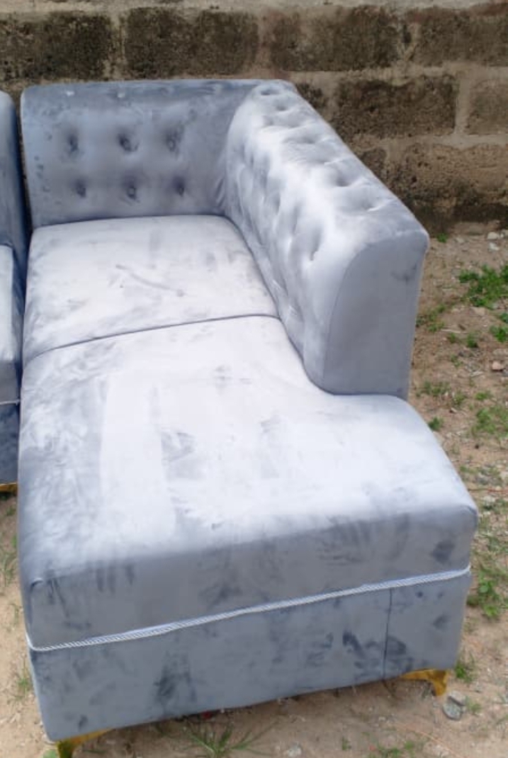L Shape Chesterfield Sofas