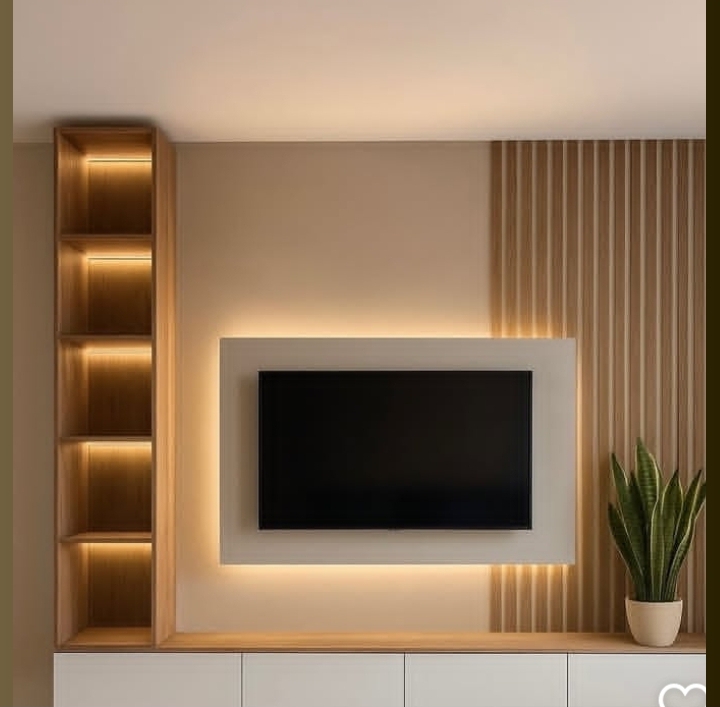 Modern TV console 